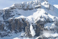 Foto von einer Lawin in Albinen und Umgebung